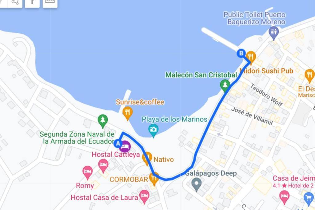 Casa Playa Los Marinos Puerto Baquerizo Moreno Εξωτερικό φωτογραφία