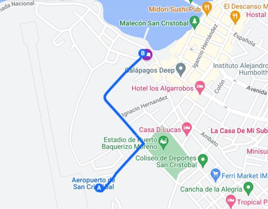 Casa Playa Los Marinos Puerto Baquerizo Moreno Εξωτερικό φωτογραφία